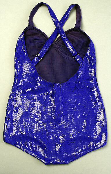 Bathing suit, Bonwit Teller &amp; Co. (American, founded 1907), wool, plastic, American