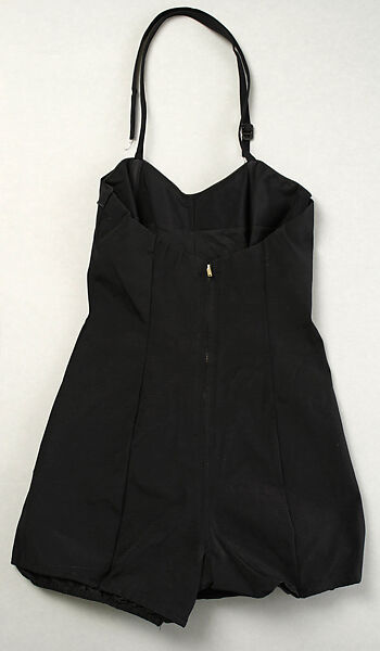 Bathing suit, synthetic fiber, American