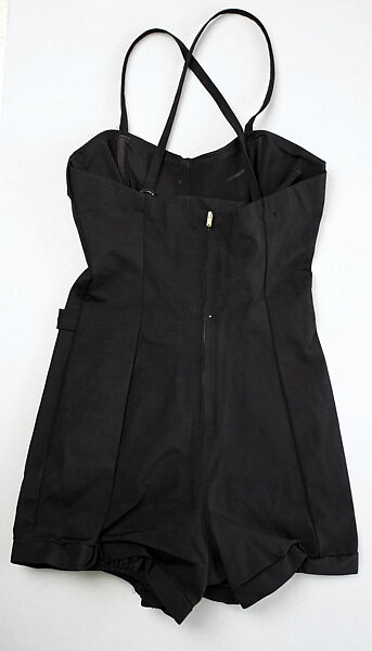 Bathing suit, synthetic fiber, American