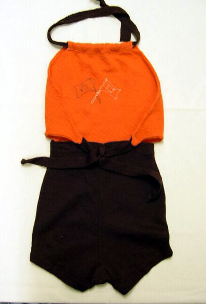 Bathing suit, wool, American
