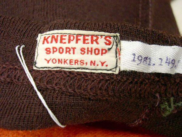 Bathing suit, wool, American