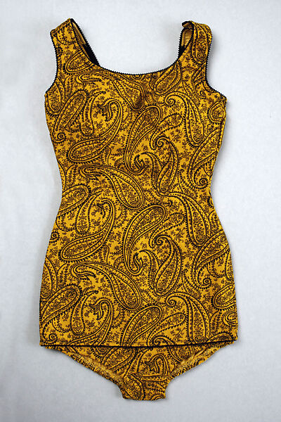 Beachwear, Tom Brigance (American, 1910–1990), cotton, spandex, American