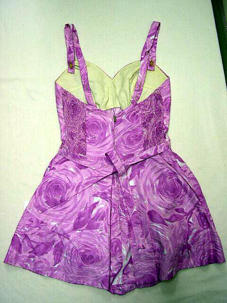 Bathing suit, Tom Brigance (American, 1910–1990), cotton, American