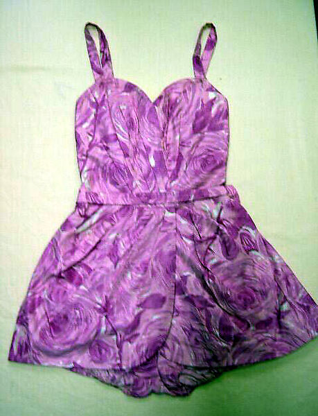 Bathing suit, Tom Brigance (American, 1910–1990), cotton, American