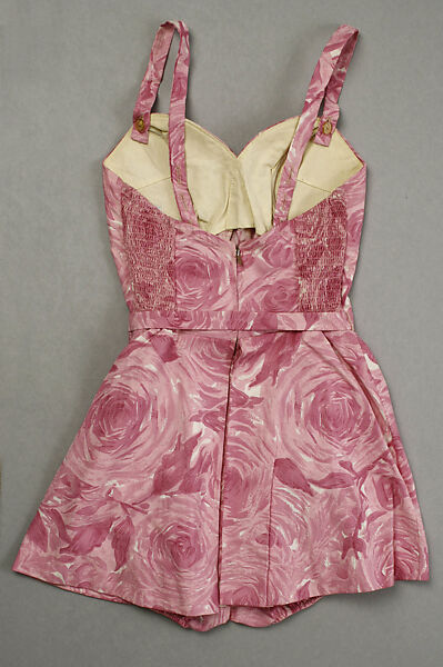 Bathing suit, Tom Brigance (American, 1910–1990), cotton, American