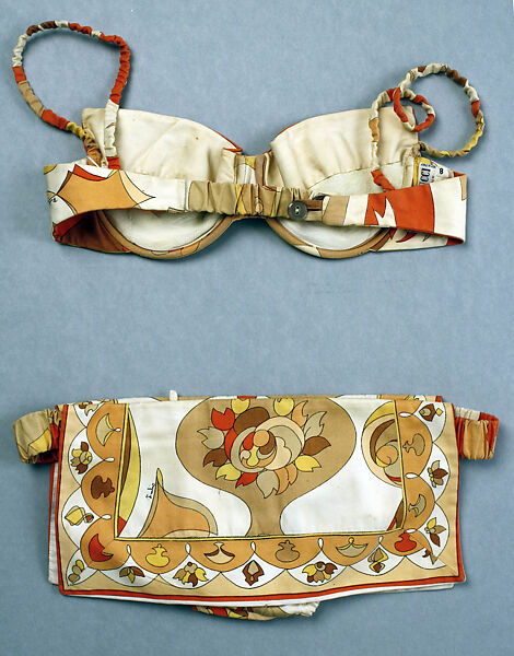 Beachwear, Emilio Pucci (Italian, Florence 1914–1992), cotton, Italian