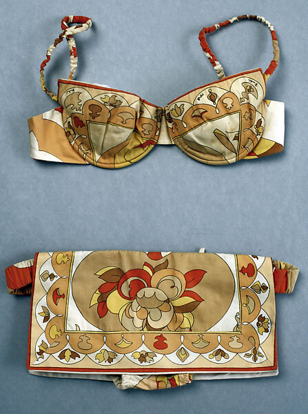 Beachwear, Emilio Pucci (Italian, Florence 1914–1992), cotton, Italian