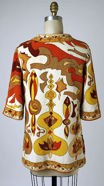Beachwear, Emilio Pucci (Italian, Florence 1914–1992), cotton, Italian