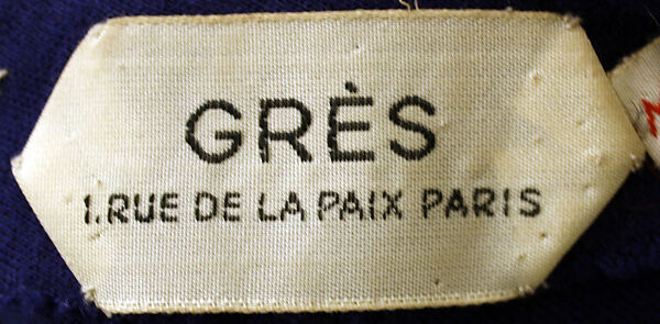 Beachwear, Madame Grès (Germaine Émilie Krebs) (French, Paris 1903–1993 Var region), wool, acetate, nylon, French