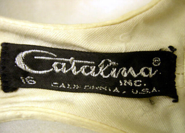 Bathing suit, Catalina Sportswear (American, founded 1907), nylon, American