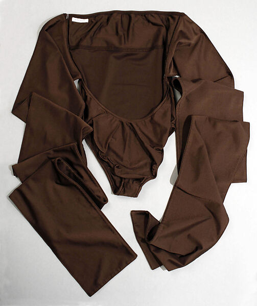 Bathing suit, Issey Miyake (Japanese, 1938–2022), nylon, spandex, Japanese