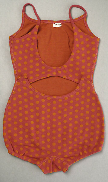 Tank suit, Rudi Gernreich (American (born Austria), Vienna 1922–1985 Los Angeles, California), wool, elastic, American