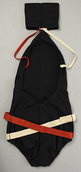 Bathing suit, Rudi Gernreich (American (born Austria), Vienna 1922–1985 Los Angeles, California), wool, elastic, American