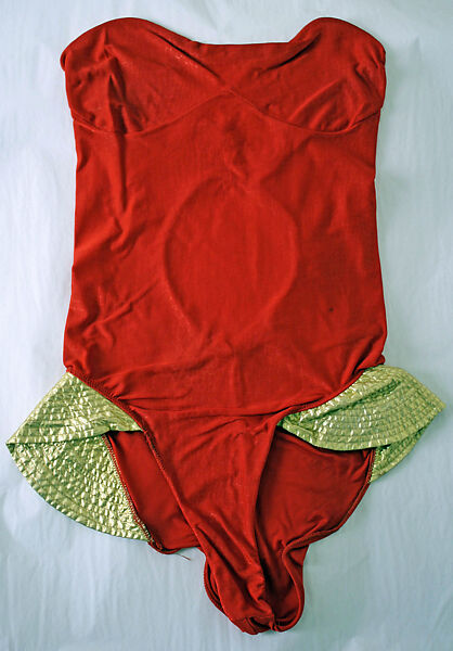 Bathing suit, Larry LeGaspi (American, born 1951), nylon, American 
