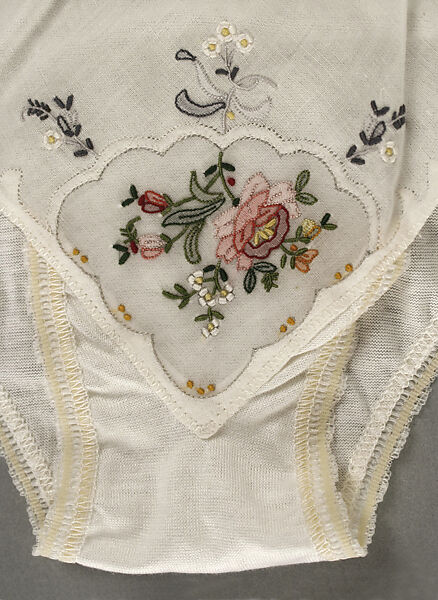 Underwear, Gale Epstein, cotton, silk, nylon, American