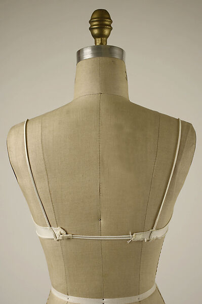 Brassiere, Rudi Gernreich (American (born Austria), Vienna 1922–1985 Los Angeles, California), nylon, spandex (probably), elastic, American