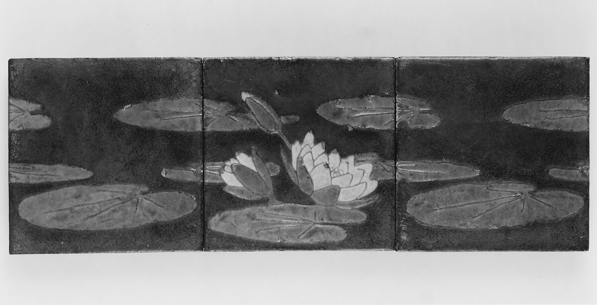 Tile, Grueby Faience Company (1894–ca. 1911), Probably earthenware, American