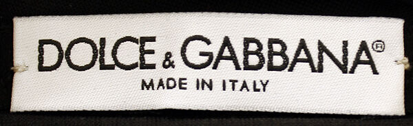 Underwear, Dolce &amp; Gabbana (Italian, founded 1985), [medium not available], Italian
