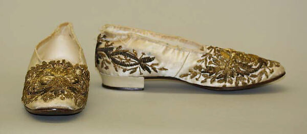 Ensemble, Wool, silk, metal, leather; embroidered