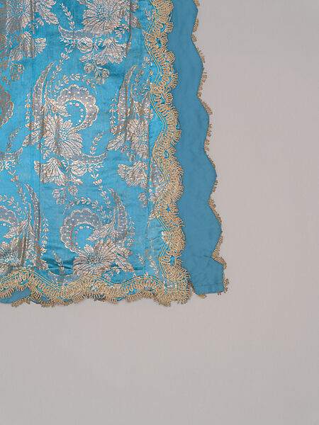 Uçetek Entari, Shalvar, and Blouse, Silk, metal wrapped thread; brocaded