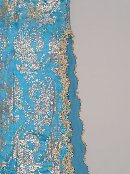Uçetek Entari, Shalvar, and Blouse, Silk, metal wrapped thread; brocaded