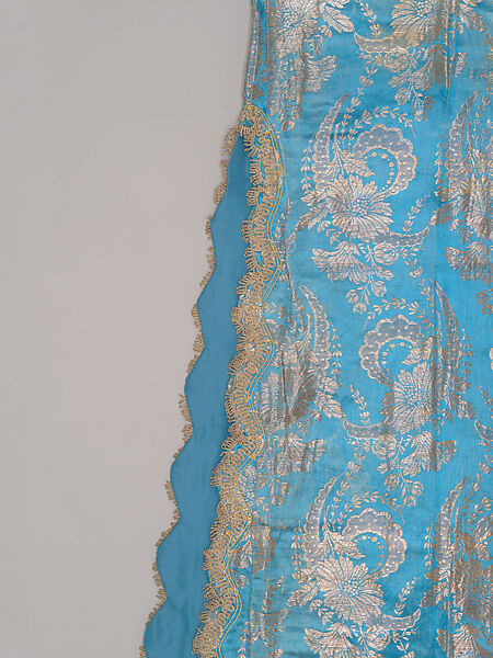 Uçetek Entari, Shalvar, and Blouse, Silk, metal wrapped thread; brocaded