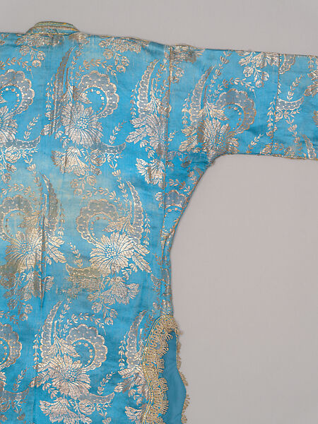 Uçetek Entari, Shalvar, and Blouse, Silk, metal wrapped thread; brocaded