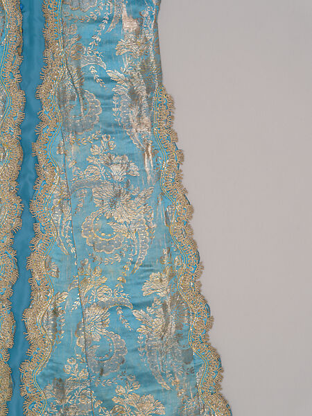 Uçetek Entari, Shalvar, and Blouse, Silk, metal wrapped thread; brocaded