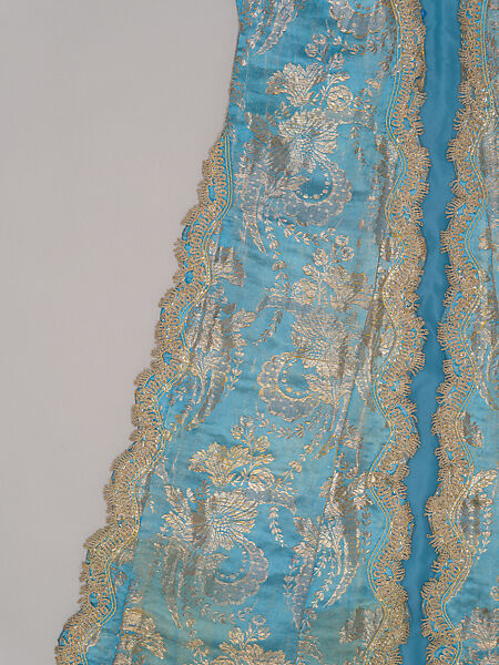 Uçetek Entari, Shalvar, and Blouse, Silk, metal wrapped thread; brocaded