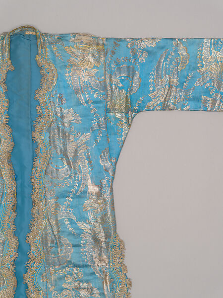 Uçetek Entari, Shalvar, and Blouse, Silk, metal wrapped thread; brocaded