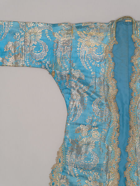 Uçetek Entari, Shalvar, and Blouse, Silk, metal wrapped thread; brocaded