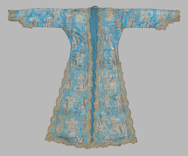 Uçetek Entari, Shalvar, and Blouse, Silk, metal wrapped thread; brocaded 