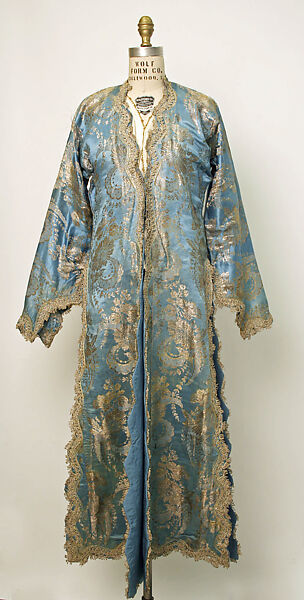 Uçetek Entari, Shalvar, and Blouse, Silk, metal wrapped thread; brocaded