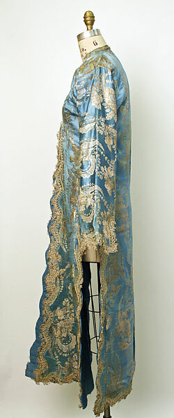 Uçetek Entari, Shalvar, and Blouse, Silk, metal wrapped thread; brocaded