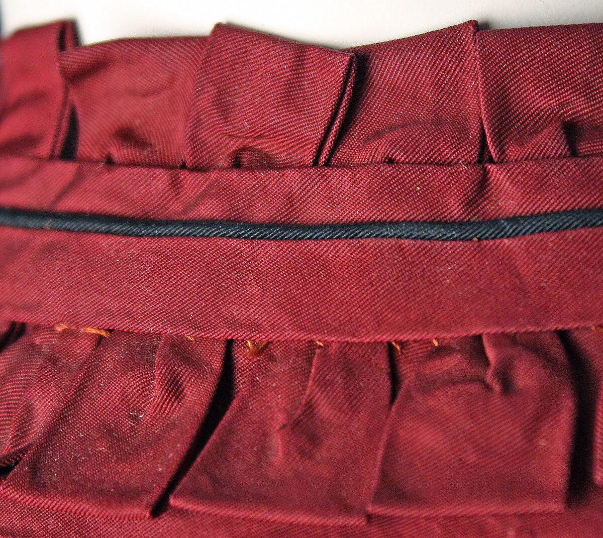 Dress, silk, American or European