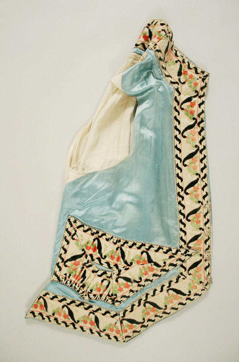 Livery, a,b) wool
c) silk, Italian