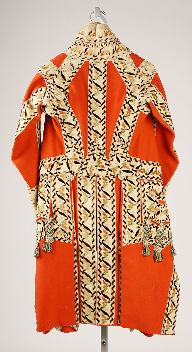 Livery, a,b) wool
c) silk, Italian