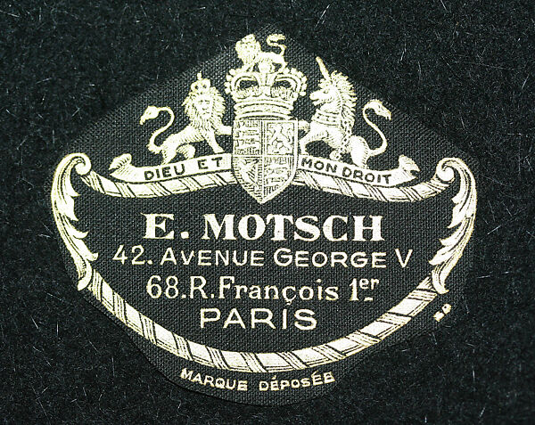 Riding habit, (a, b) Busvines &amp; Co. Paris (French), (a-c) wool
(d) linen
(e-h) cotton
(i) wool
(j, k) leather
(l-q) wood, French