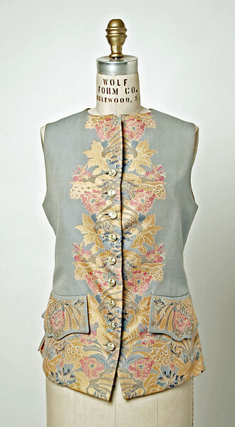 Waistcoat, Vivienne Westwood (British, founded 1971), silk, British 