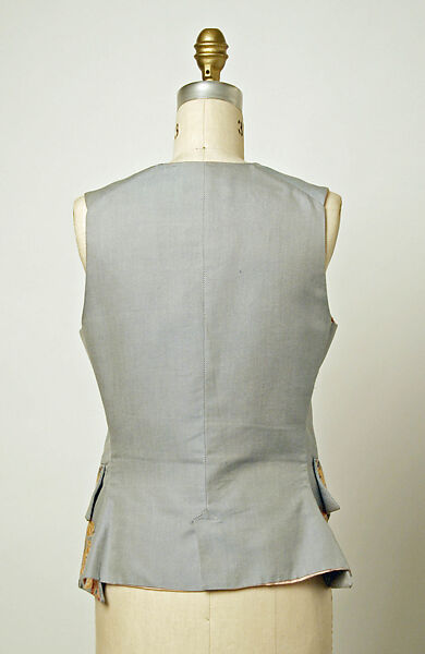 Waistcoat, Vivienne Westwood (British, founded 1971), silk, British