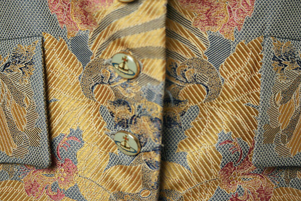 Waistcoat, Vivienne Westwood (British, founded 1971), silk, British