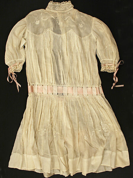 Dress, cotton, American 