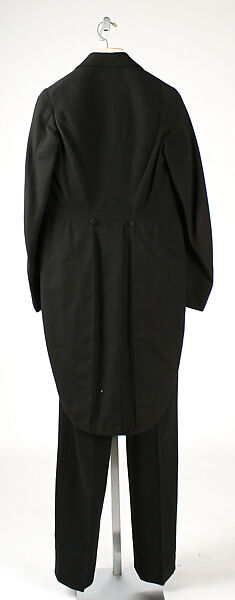 Evening suit, Brooks Brothers (American, founded 1818), wool, silk, cotton, American