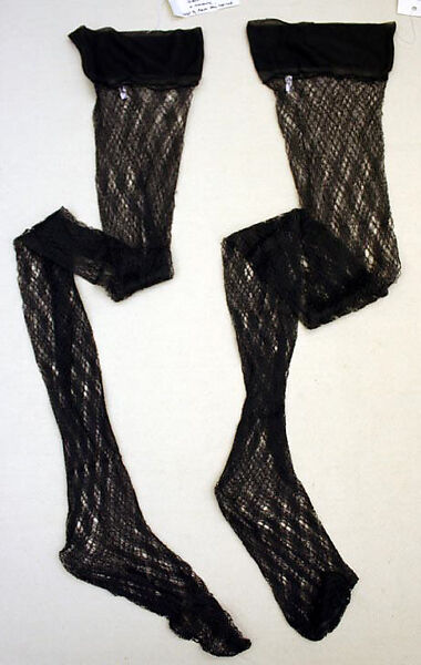 Stockings, House of Givenchy (French, founded 1952), silk, French 