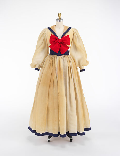 Evening ensemble, (a–c) Norman Norell (American, Noblesville, Indiana 1900–1972 New York), Cotton, linen, silk, American 