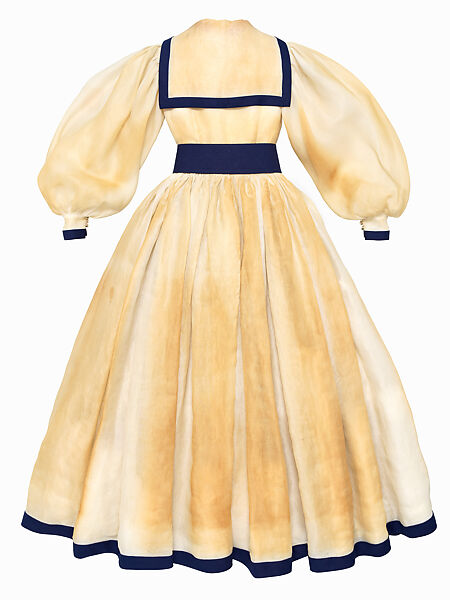 Evening ensemble, (a–c) Norman Norell (American, Noblesville, Indiana 1900–1972 New York), Cotton, linen, silk, American