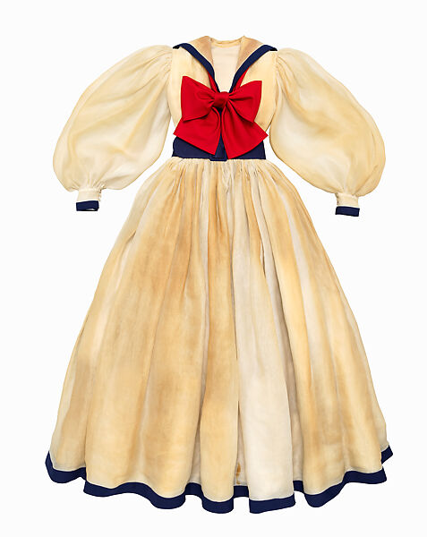 Evening ensemble, (a–c) Norman Norell (American, Noblesville, Indiana 1900–1972 New York), Cotton, linen, silk, American