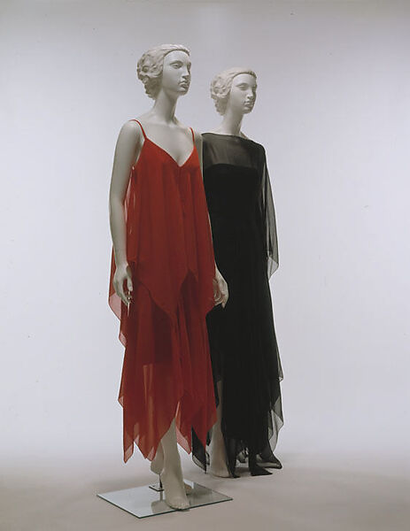 Evening dress, Bill Blass (American, Fort Wayne, Indiana 1922–2002 New Preston, Connecticut), silk, American 