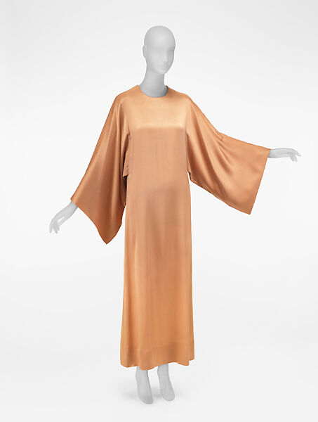 Evening dress, Anne Klein (American, Brooklyn, New York 1923–1974 New York), synthetic fiber, American