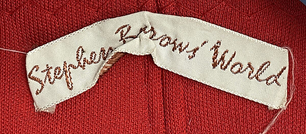 Evening dress, Stephen Burrows (American, born 1943), nylon, American